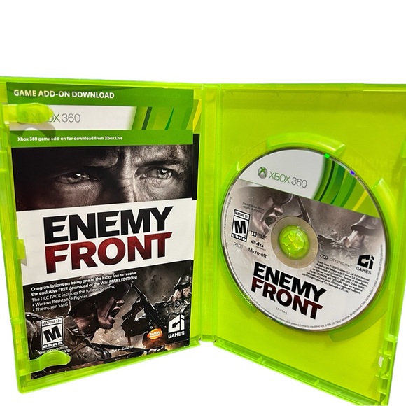Xbox 360 Enemy Front Video Game With Instructions - Picture 2 of 3